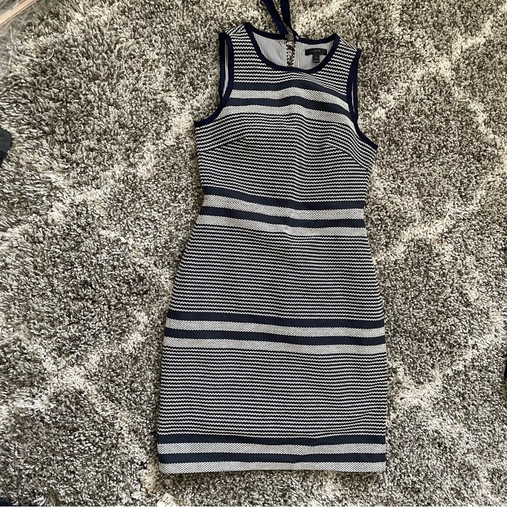 Striped Sleeveless Dress
